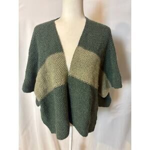 Hand Knit Artisan Oversized Cardigan Sweater